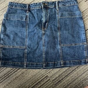 Old Navy high rise Jean Skirt